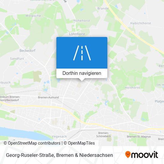Georg-Ruseler-Straße Karte