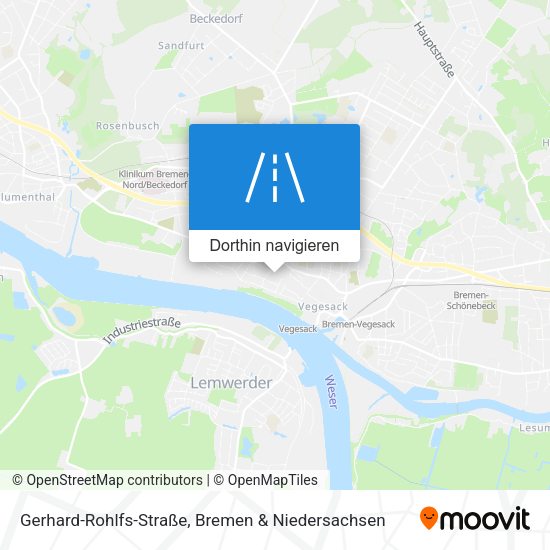 Gerhard-Rohlfs-Straße Karte