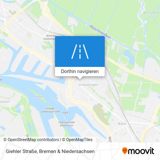 Giehler Straße Karte