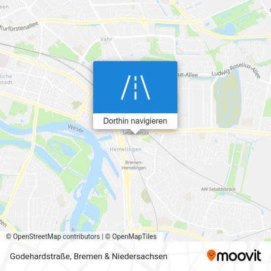 Godehardstraße Karte