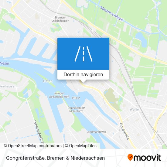 Gohgräfenstraße Karte