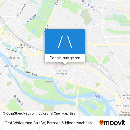 Graf-Waldersee-Straße Karte