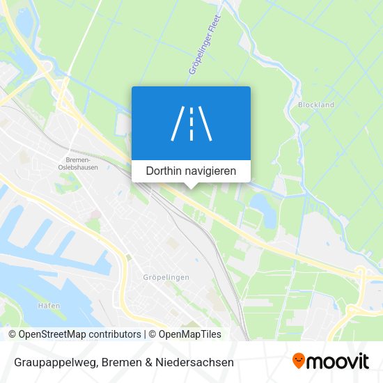 Graupappelweg Karte