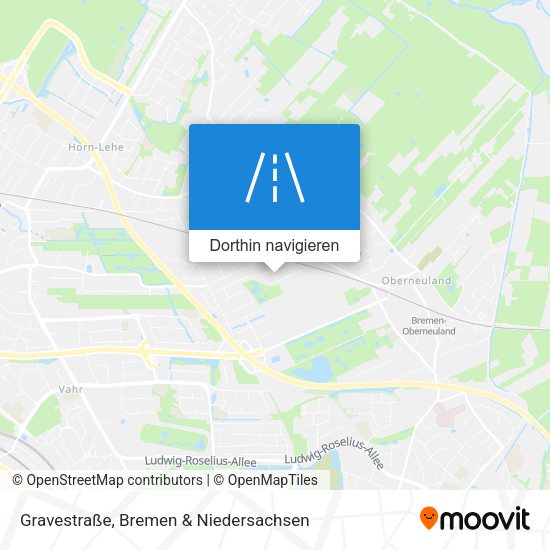 Gravestraße Karte