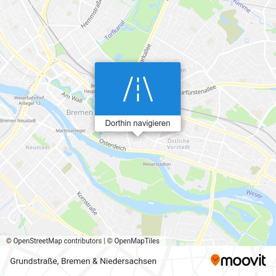 Grundstraße Karte