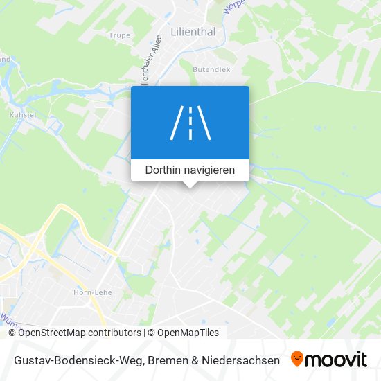 Gustav-Bodensieck-Weg Karte