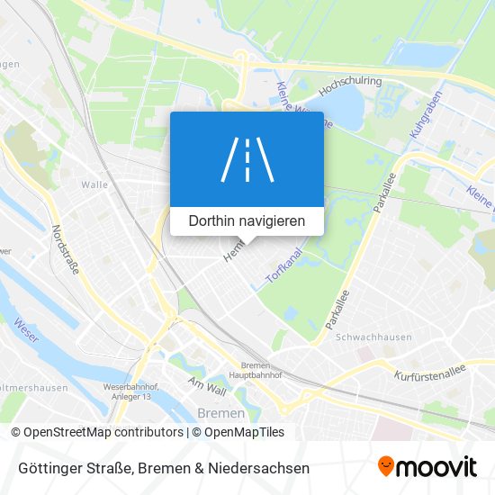 Göttinger Straße Karte