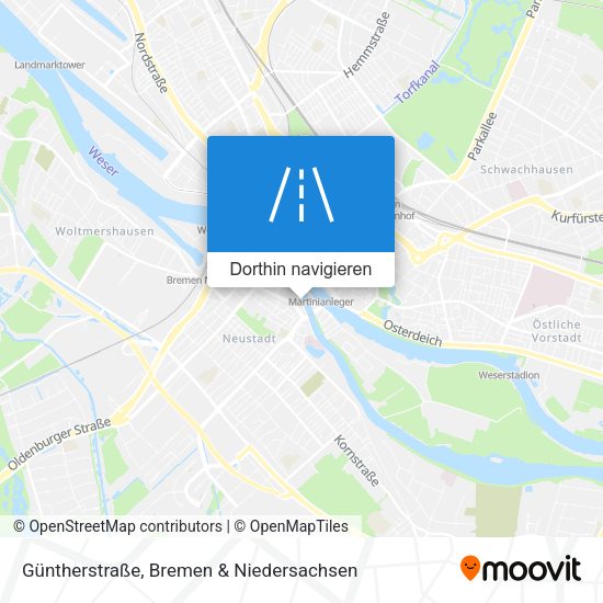 Güntherstraße Karte