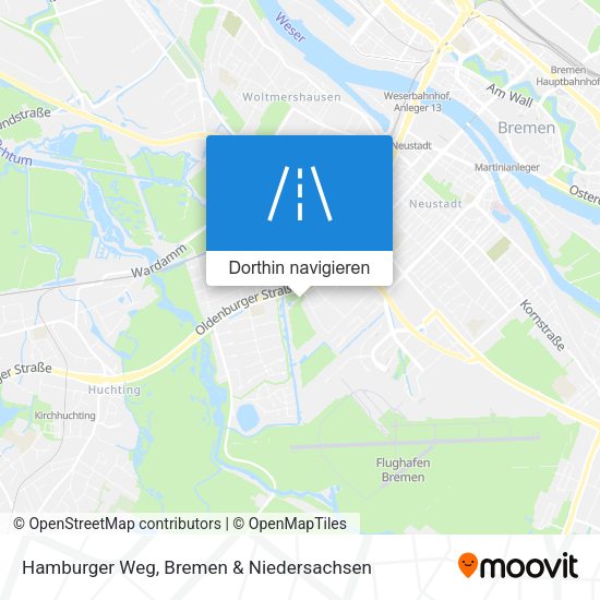 Hamburger Weg Karte