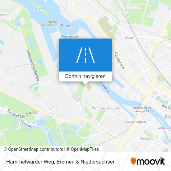 Hammelwarder Weg Karte