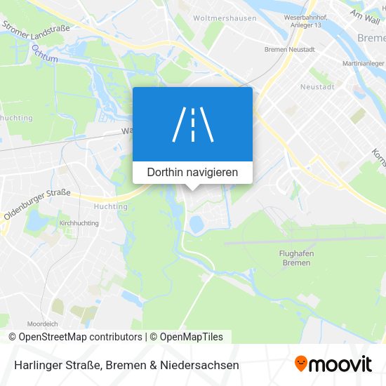 Harlinger Straße Karte