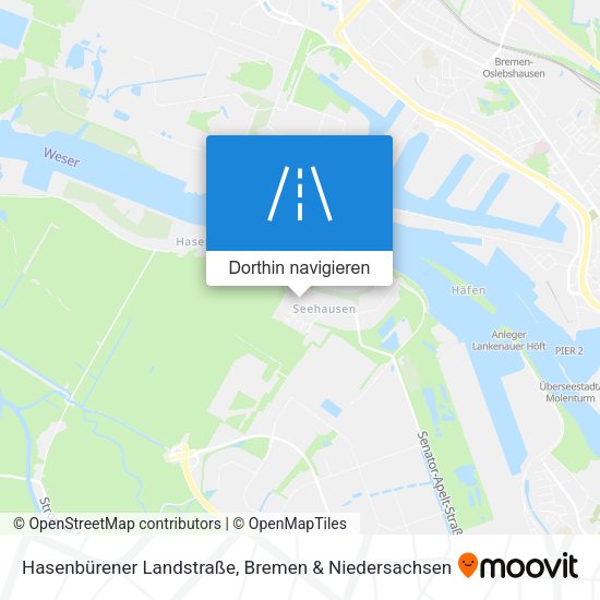 Hasenbürener Landstraße Karte