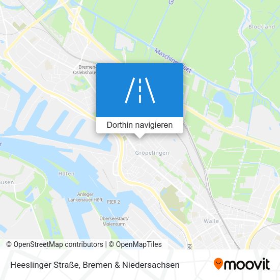 Heeslinger Straße Karte