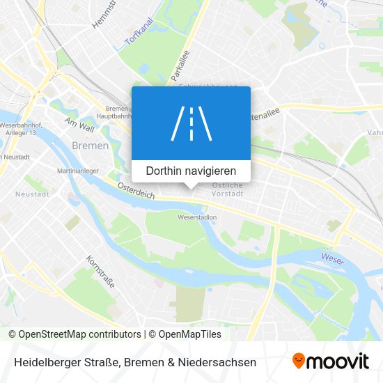 Heidelberger Straße Karte