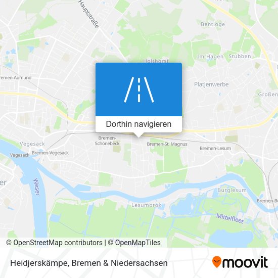 Heidjerskämpe Karte