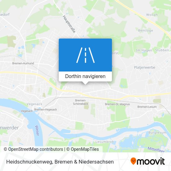Heidschnuckenweg Karte