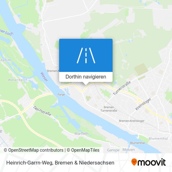Heinrich-Garrn-Weg Karte