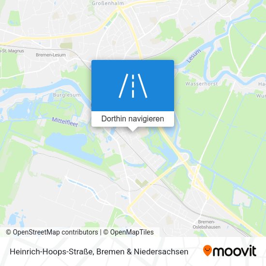 Heinrich-Hoops-Straße Karte