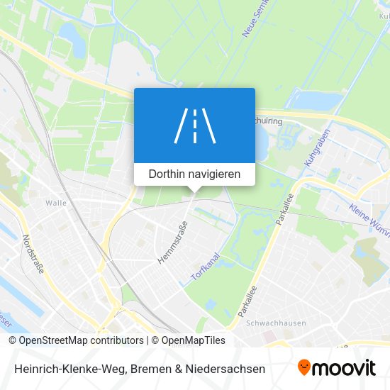 Heinrich-Klenke-Weg Karte