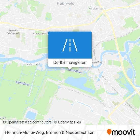 Heinrich-Müller-Weg Karte