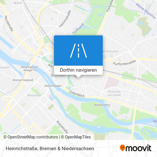 Heinrichstraße Karte