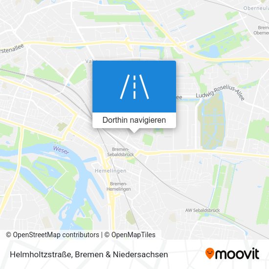 Helmholtzstraße Karte