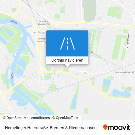 Hemelinger Heerstraße Karte