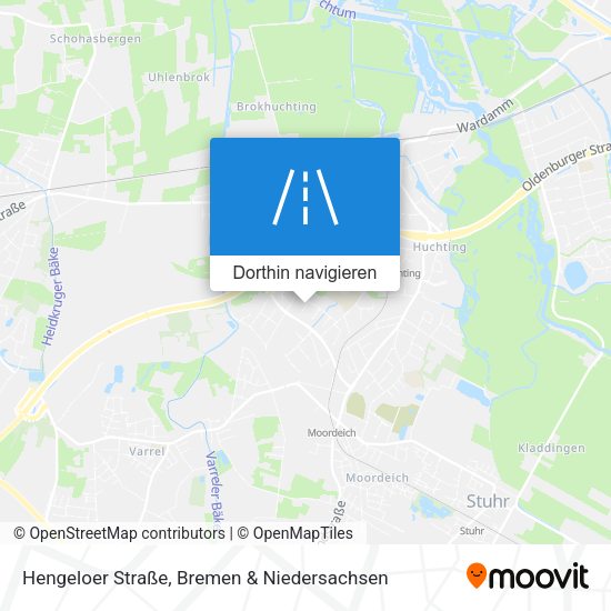 Hengeloer Straße Karte