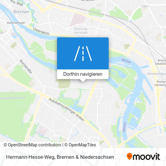 Hermann-Hesse-Weg Karte