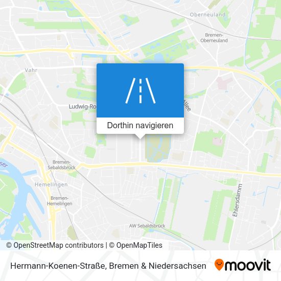 Hermann-Koenen-Straße Karte