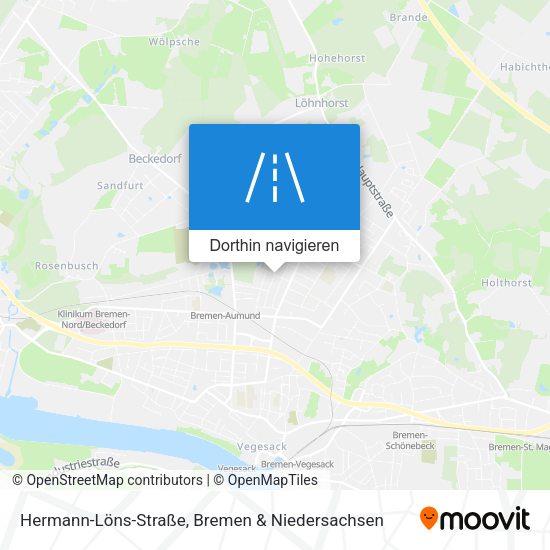 Hermann-Löns-Straße Karte