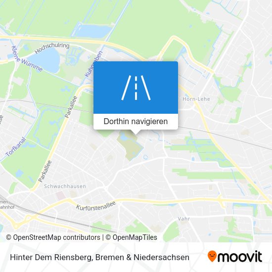 Hinter Dem Riensberg Karte