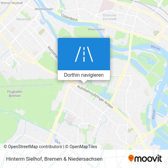 Hinterm Sielhof Karte