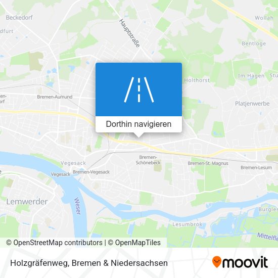 Holzgräfenweg Karte