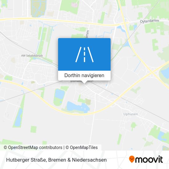 Hutberger Straße Karte