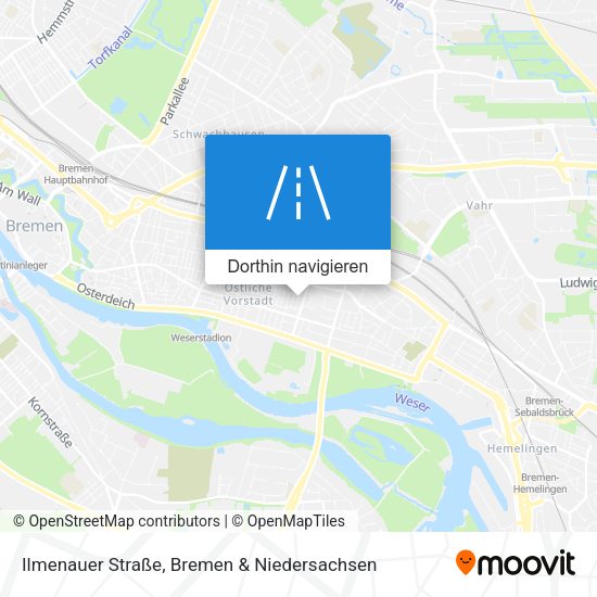 Ilmenauer Straße Karte