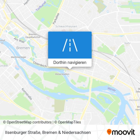 Ilsenburger Straße Karte