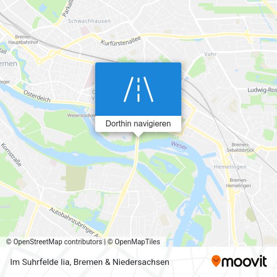 Im Suhrfelde Iia Karte