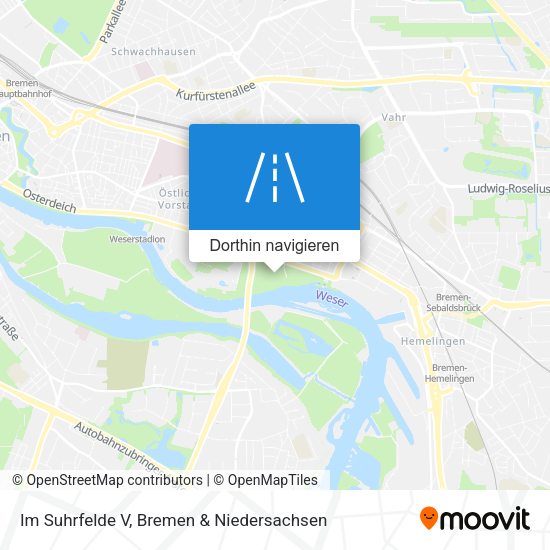 Im Suhrfelde V Karte