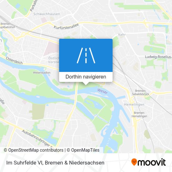 Im Suhrfelde VI Karte