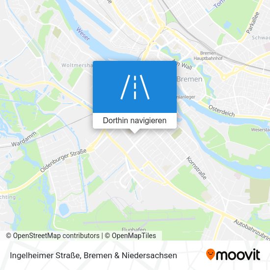 Ingelheimer Straße Karte