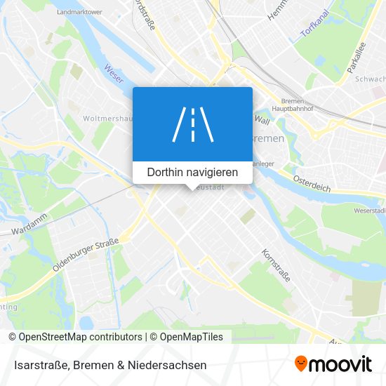 Isarstraße Karte