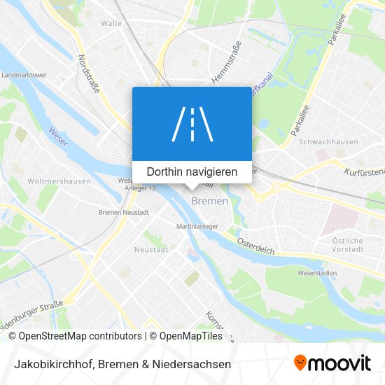 Jakobikirchhof Karte