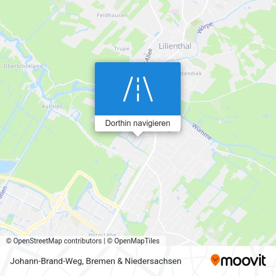 Johann-Brand-Weg Karte