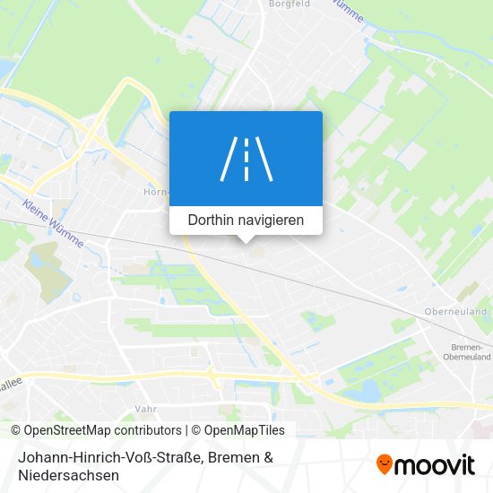 Johann-Hinrich-Voß-Straße Karte