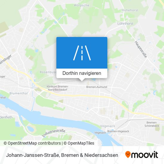 Johann-Janssen-Straße Karte