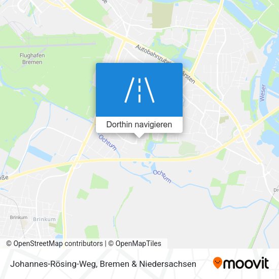 Johannes-Rösing-Weg Karte