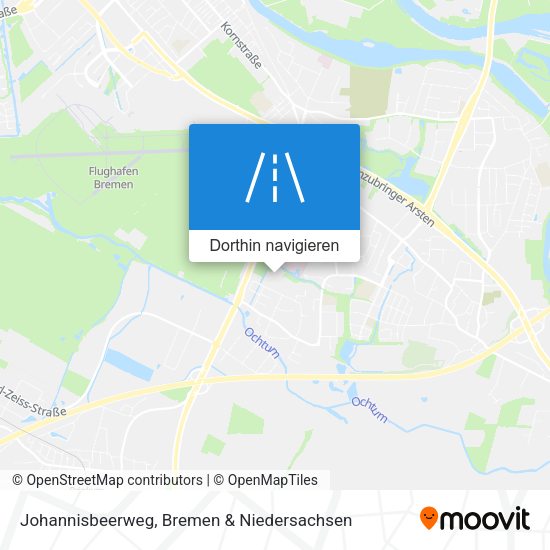 Johannisbeerweg Karte