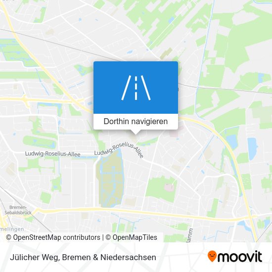 Jülicher Weg Karte