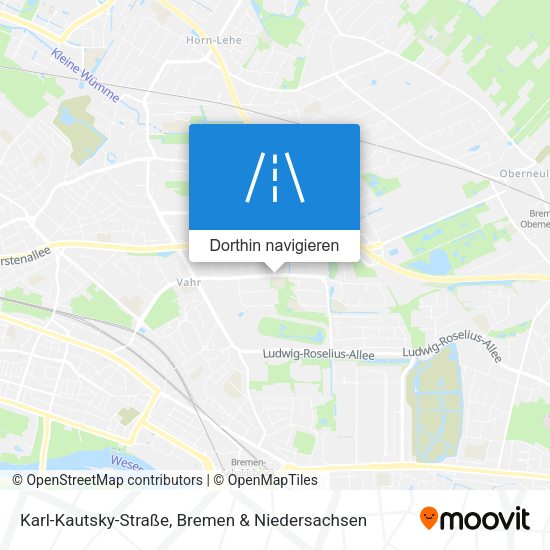 Karl-Kautsky-Straße Karte